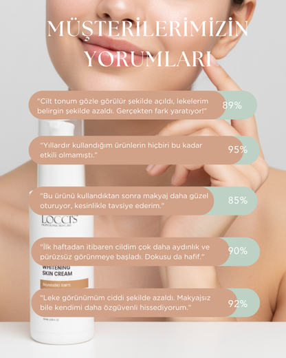 CareRoutine - LOCCİS™ Pirinç Özlü Cilt Beyazlatıcı Aydınlatıcı Leke Karşıtı Krem