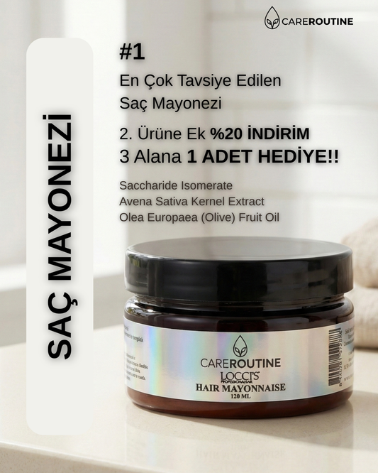 CareRoutine - LOCCİS™ Saç Mayonezi