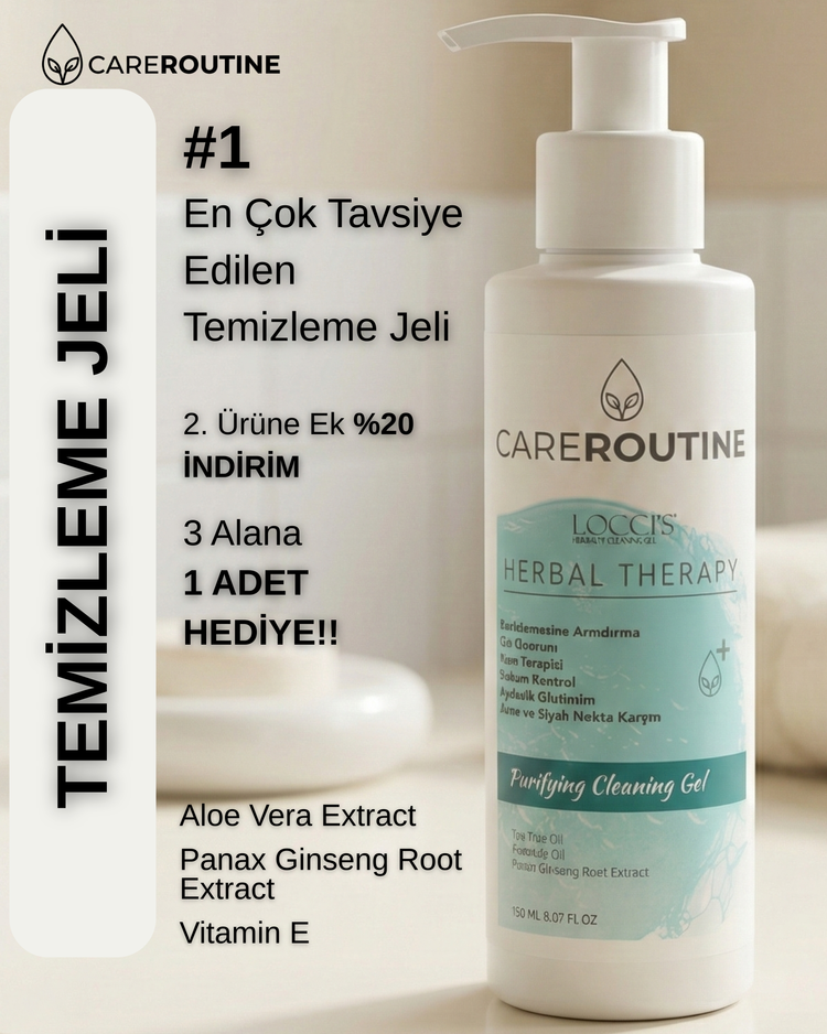 CareRoutine - LOCCİS™ Herbal Therapy Pure Temizleme Jeli